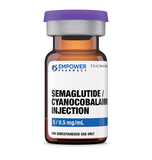 Semaglutide / Cyanocobalamin Injection 5/0.5 mg/ml  2.5ml